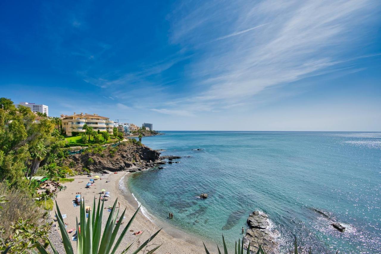 Apartamento Torreon Del Mar 100M De La Playa Garage Benalmádena Exteriör bild